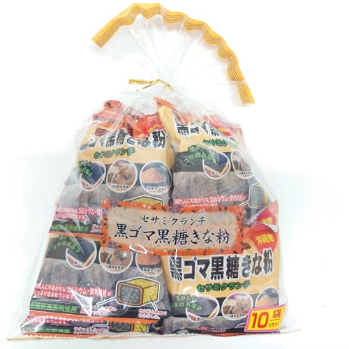 珍品堂 黒ゴマ黒糖きな粉 200g（沖縄パイオニアフーズ）の口コミ